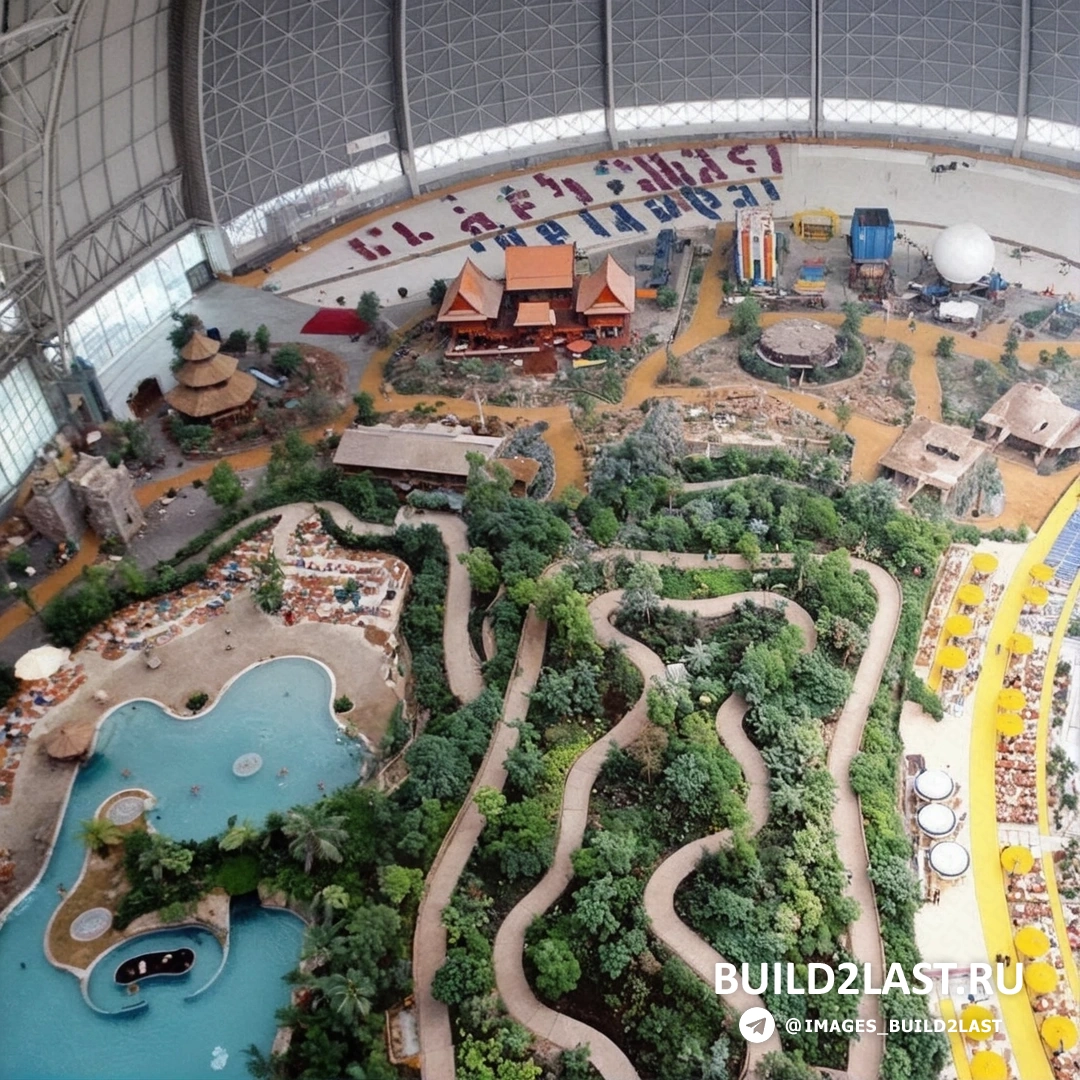 ������� ������� � ������� � ��������� Tropical Islands � ��������